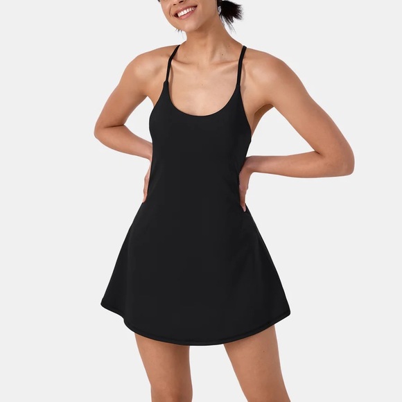 HALARA Dresses & Skirts - HALARA Everyday Cloudful® 2-in-1 Flare Activity Dress-Wannabe-Adjustable Straps